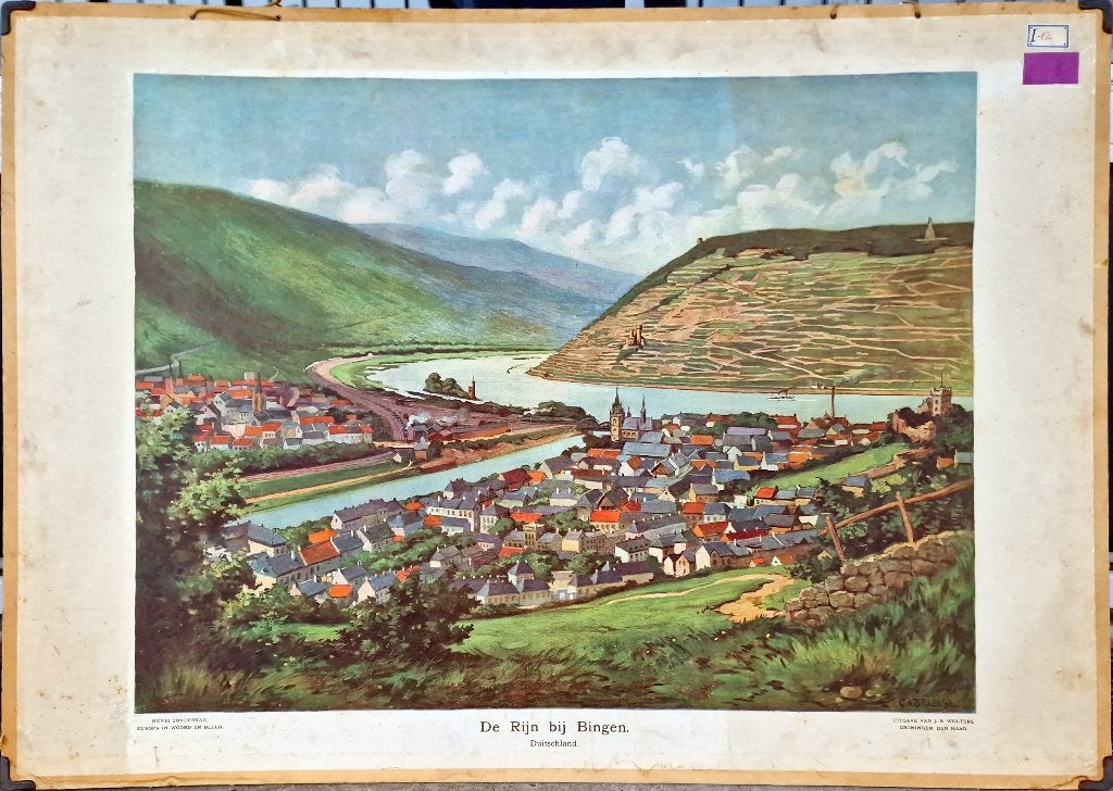 De Rijn bij Bingen. Duitschland / J. Gabriëlse, Ophalen, Geschiedenis