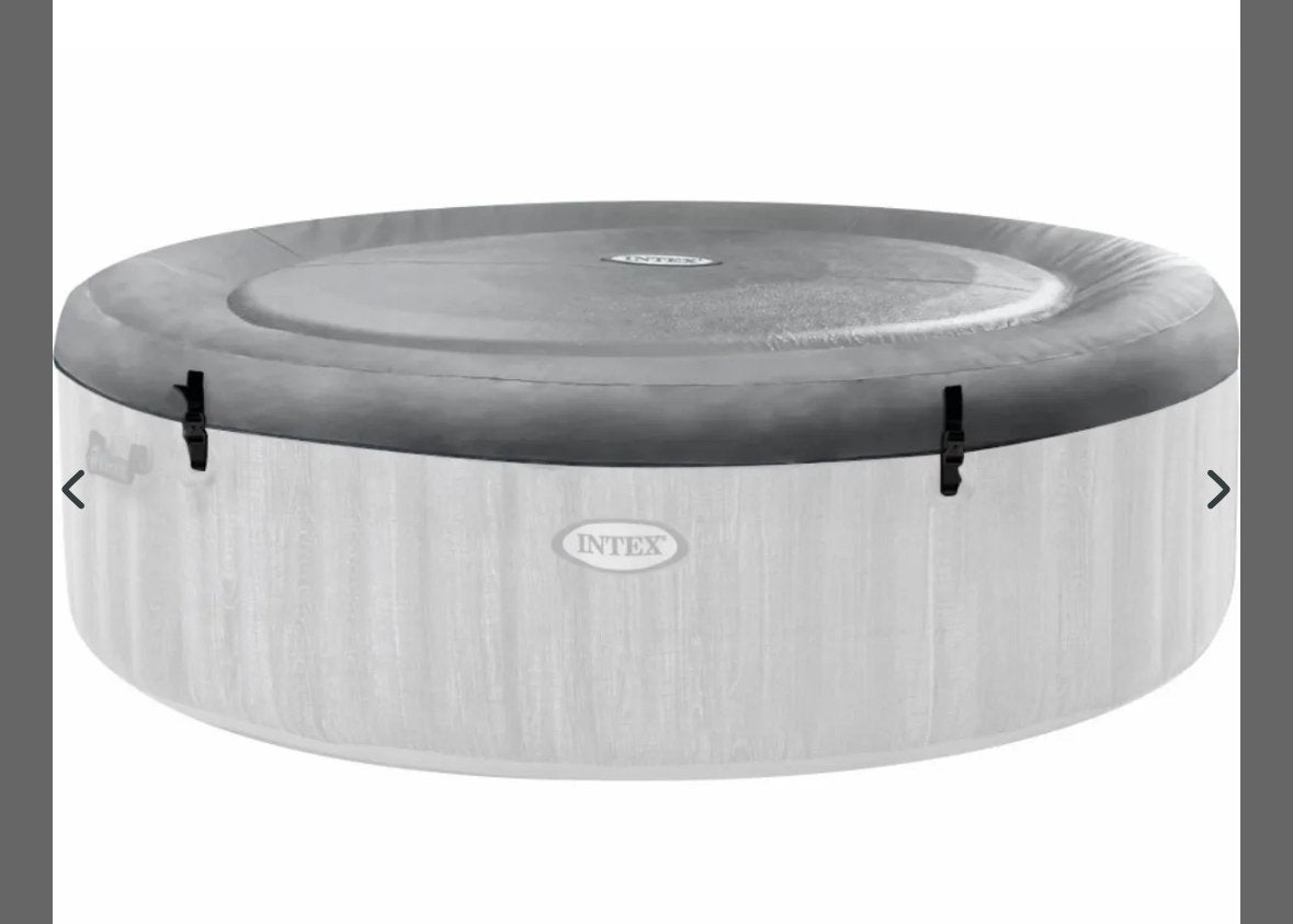Afdekzeil voor Purespa Greywood 4-persoons (als nieuw), Tuin en Terras, Ophalen of Verzenden, Zo goed als nieuw, Rond, Overige typen