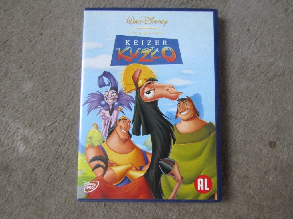 DVD: Keizer Kuzco, Europees, Gebruikt, Tekenfilm, Alle leeftijden
