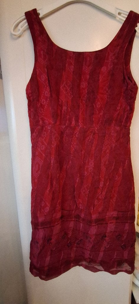 Rode jurk maat 36 Essentiel emotions, Kleding | Dames, Ophalen of Verzenden, Maat 36 (S), Gedragen, Boven de knie