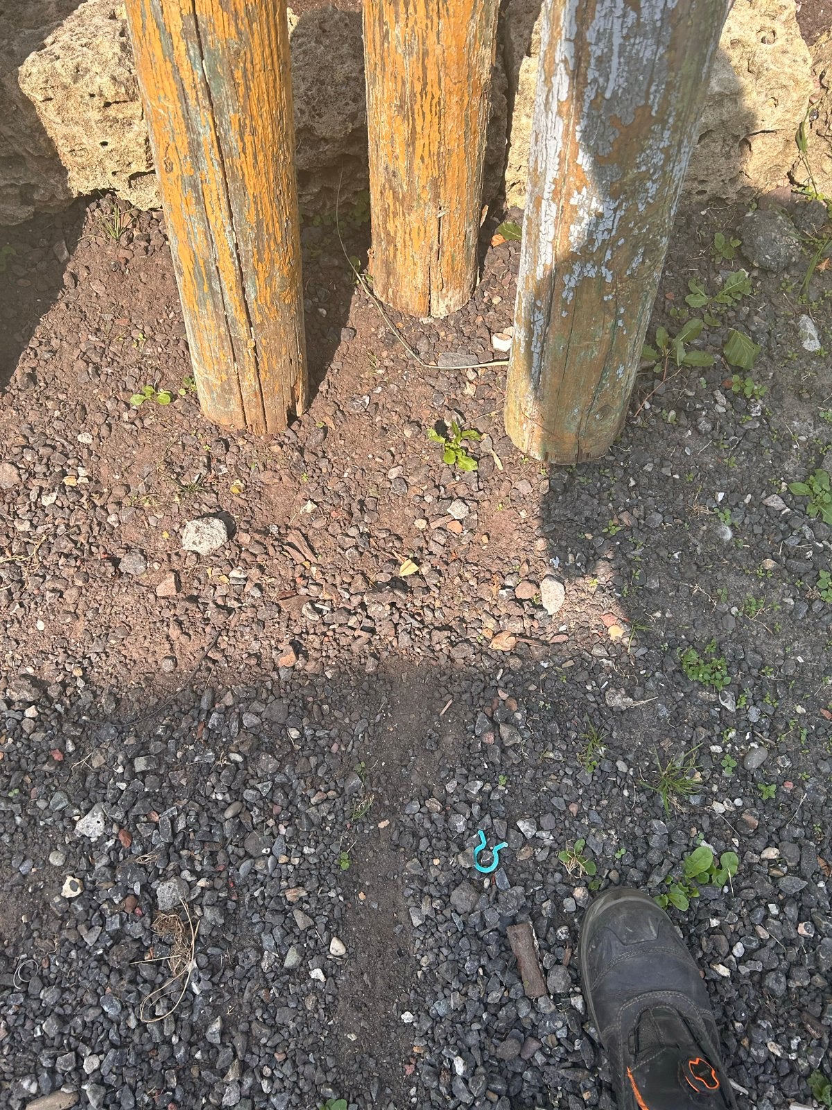 5 antieke Hongaarse bouwpalen -100 euro-Unieke decoratie, Ophalen, Gebruikt, Balk, Overige houtsoorten