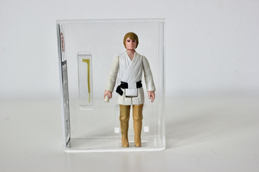 Star Wars Luke farmboy UKG 75% lasercut (brown hair), Verzenden, Nieuw, Actiefiguurtje