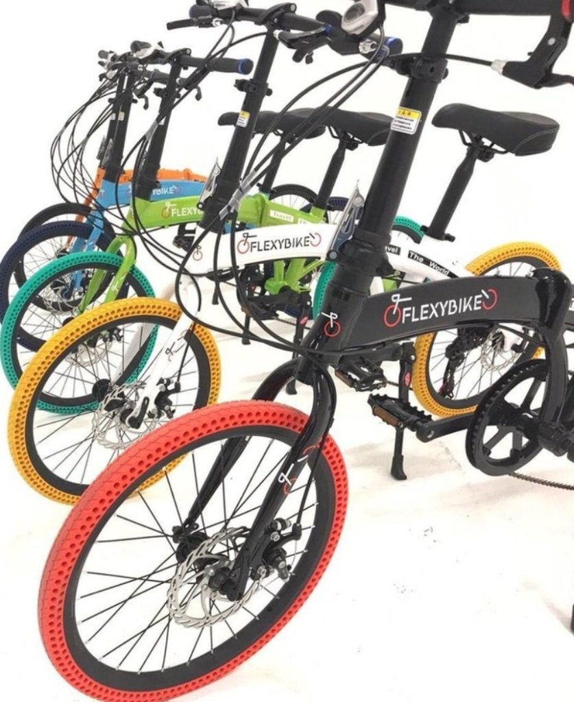 Flexybike vouwfiets, 16 tot 18 inch, Versnellingen, Zo goed als nieuw, Totaal opvouwbaar