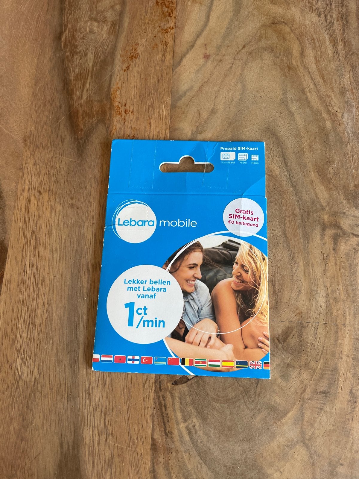 Lebara Mobile Prepaid SIM-kaart - Nieuw en Ongebruikt, Telecommunicatie, Prepaidkaarten en Simkaarten, Ophalen of Verzenden, Nieuw