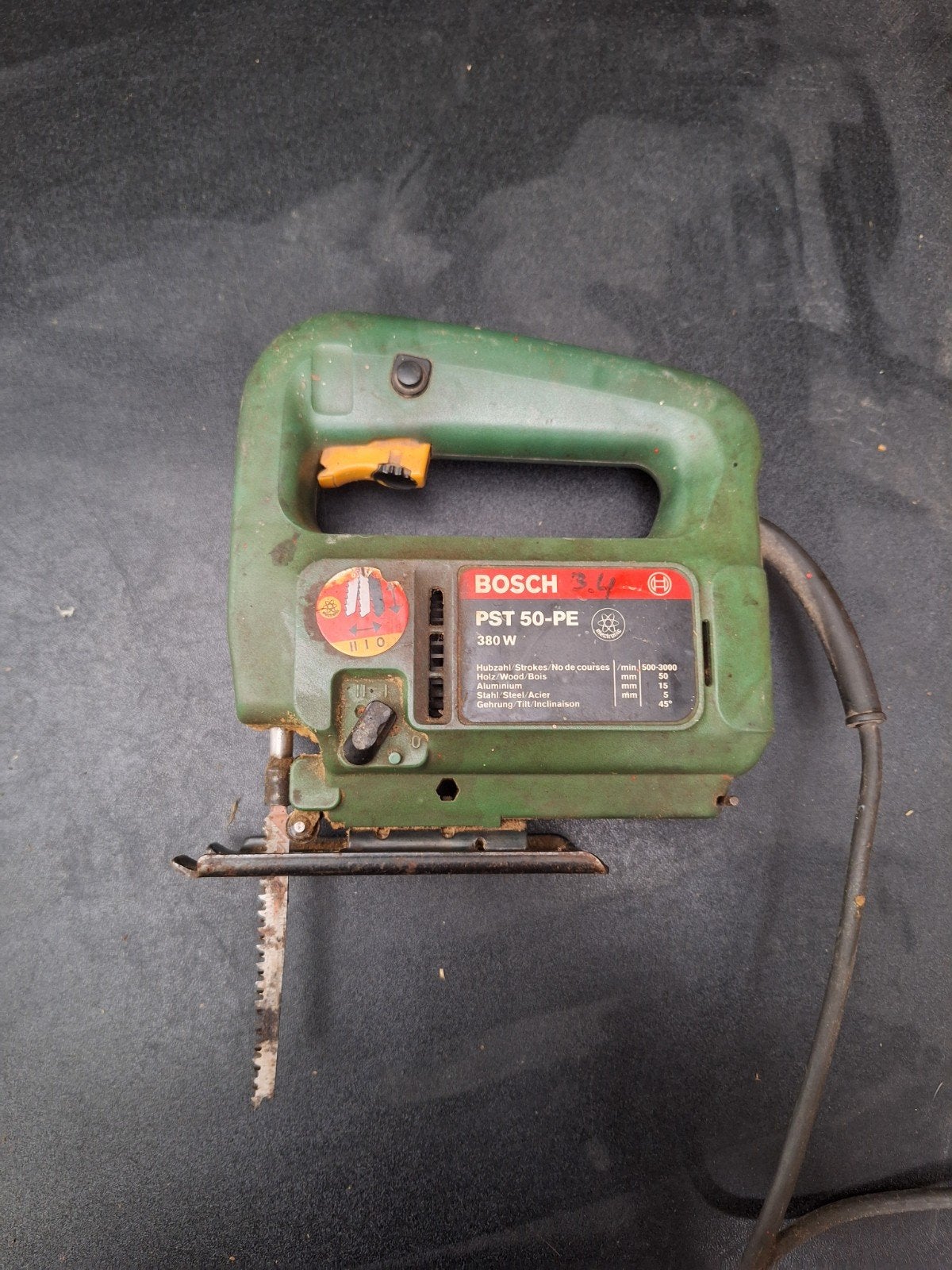 Bosch PST 50-PE Decoupeerzaag - Gebruikt, Ophalen, Gebruikt, Decoupeerzaag, 30 tot 70 mm