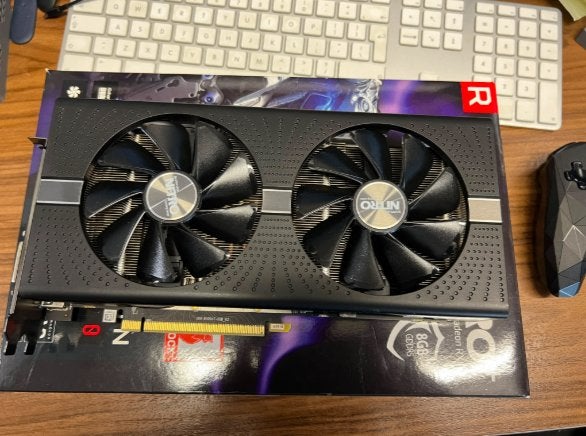 RX 580 8GB, Ophalen of Verzenden, Zo goed als nieuw, Mac Pro, 3 tot 4 Ghz