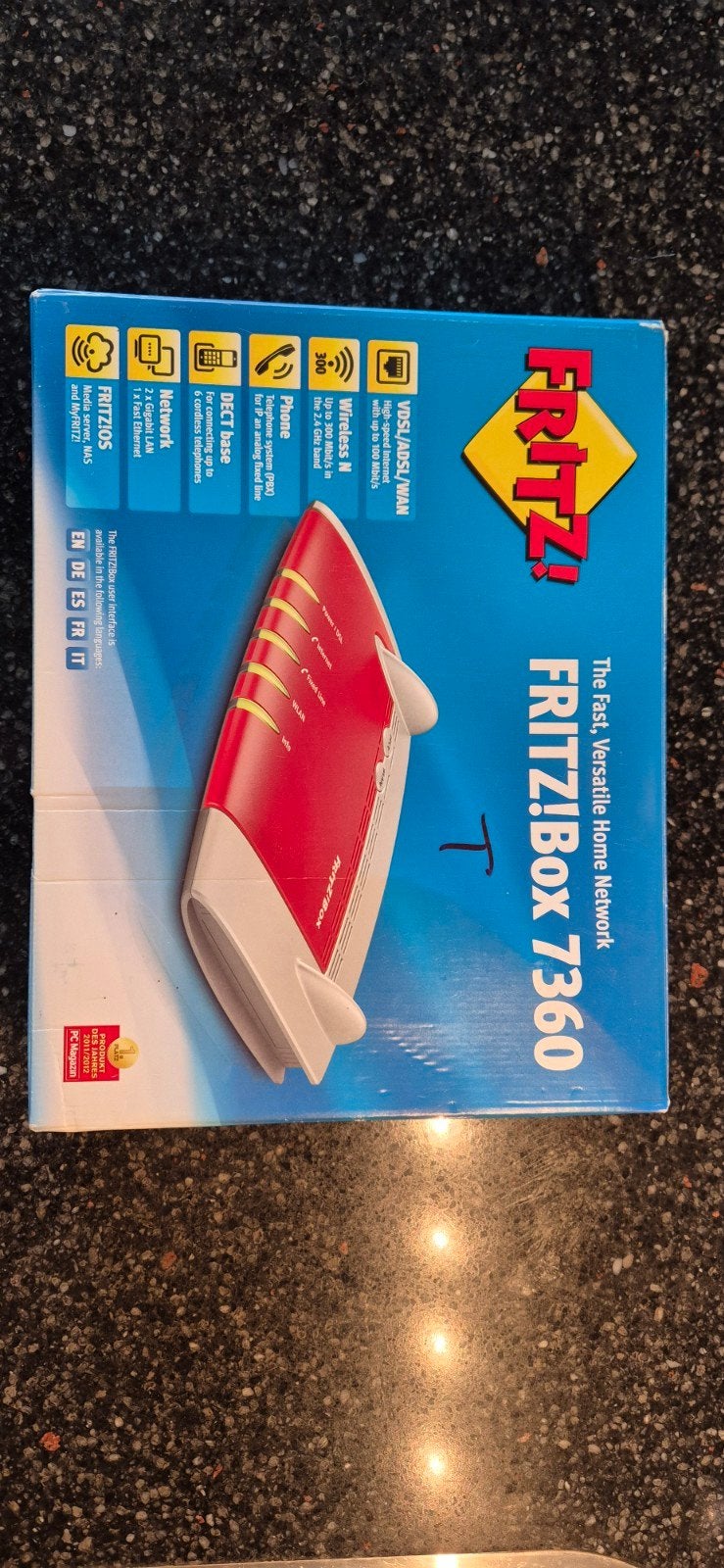 Fritzbox 7360 ( specs zie foto 1), Ophalen of Verzenden, Nieuw