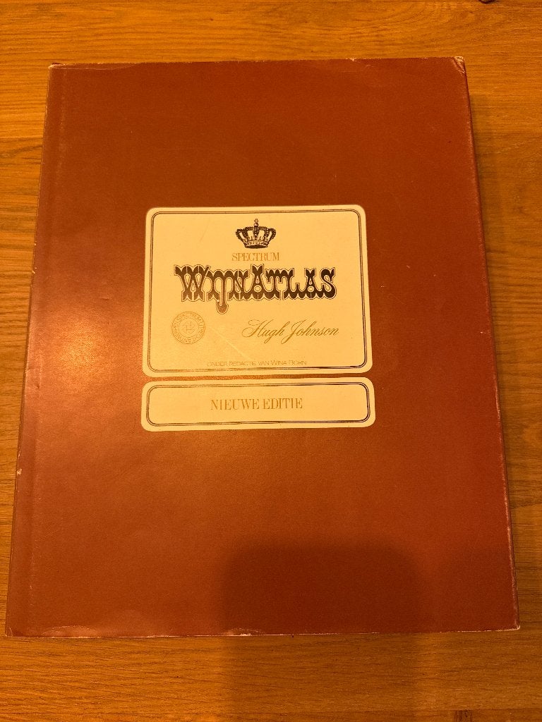 Wijnatlas, Ophalen of Verzenden, Zo goed als nieuw, Hugh Johnson