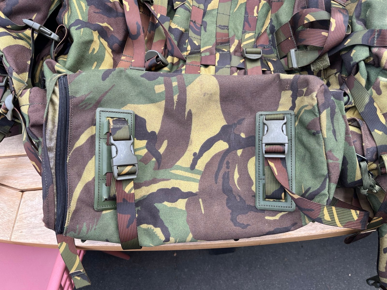Grote camouflage rugzak - Ideaal voor outdoor en reizen, Ophalen, Gedragen, Overige maten, Meerkleurig