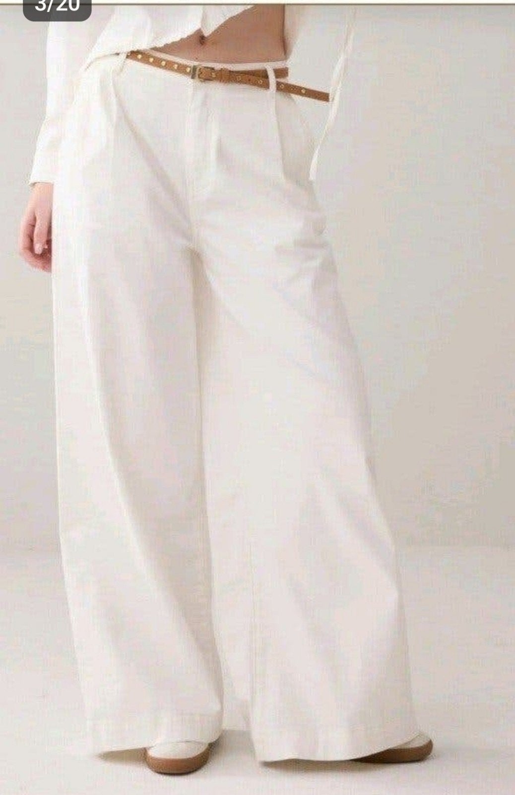 Summum blue daze offwhite broek mt 44 ZGAN, Wit, Maat 42/44 (L), Ophalen of Verzenden, Zo goed als nieuw