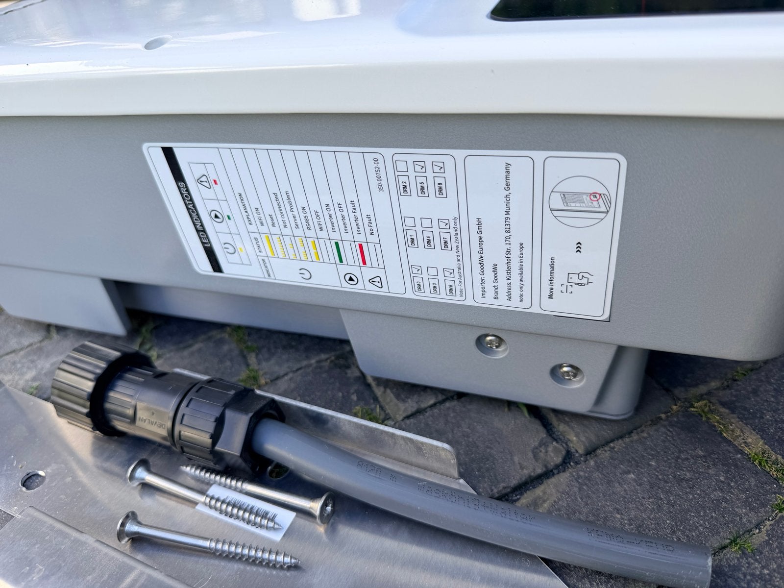 GoodWe GW12K-DT 12kW Omvormer voor Zonnepanelen, Doe-het-zelf en Verbouw, Ophalen, Contact@thuisbatterijdekempen.nl, Casteren