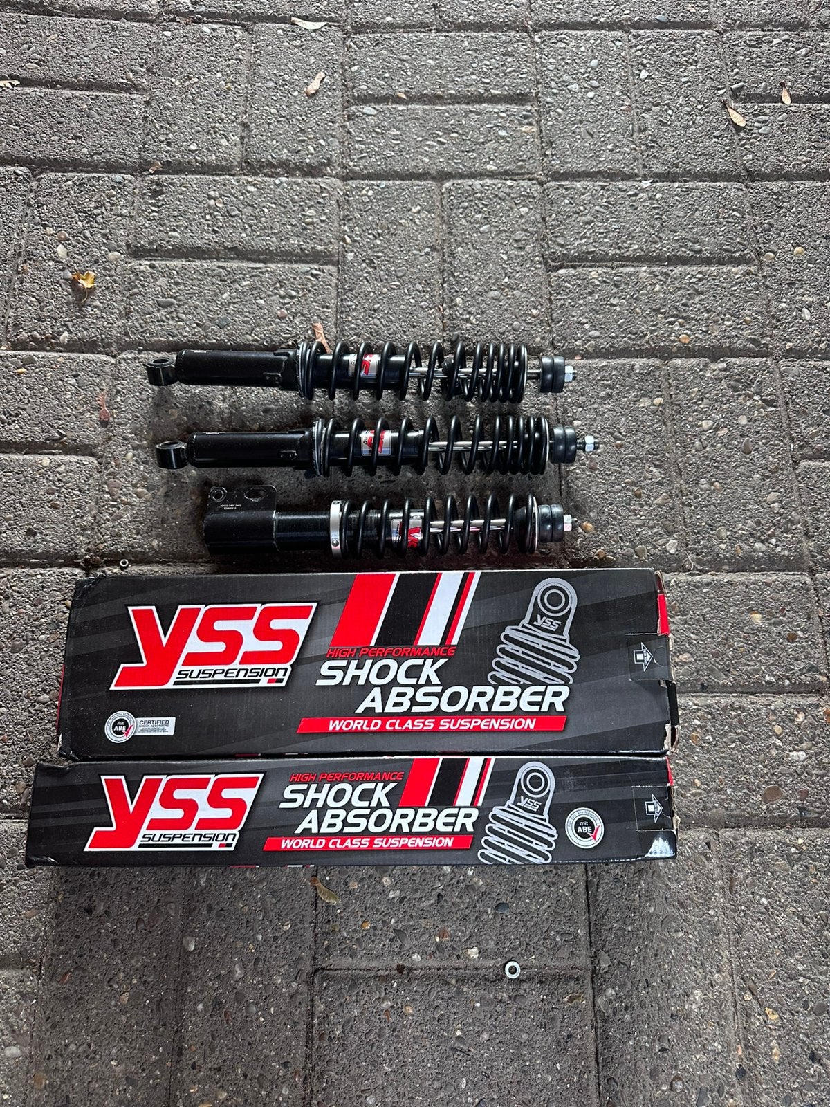 Vespa gts yss schokbrekers gloednieuw, Ophalen of Verzenden