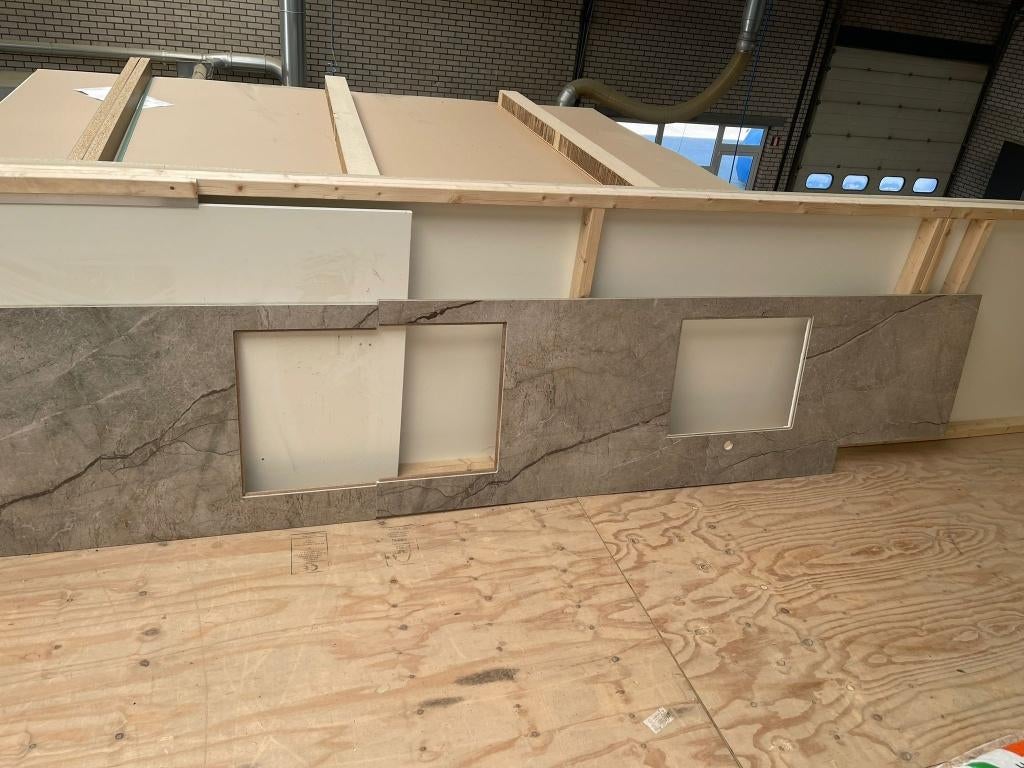 Keukenblad, Huis en Inrichting, Keuken | Keukenelementen, Ophalen, 150 tot 200 cm, Nieuw, Minder dan 100 cm