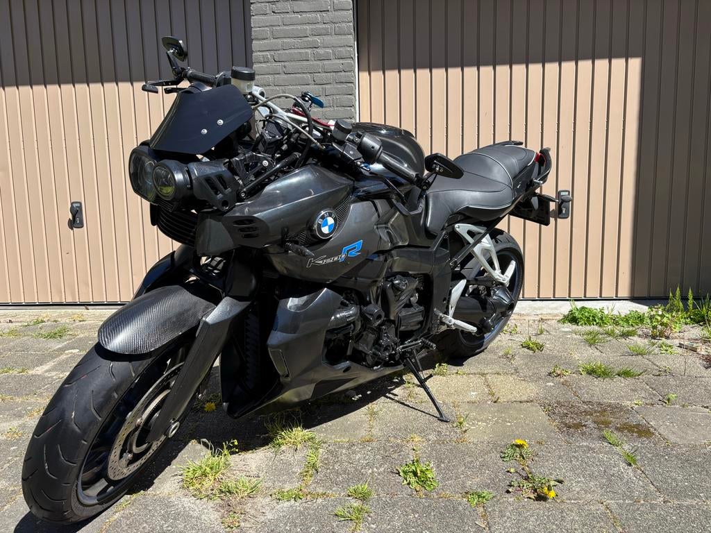 LAATSTE KANS €3750! BMW K1200R - Sportieve Naked Bike Black, 4 cilinders, Motorrijbewijs A, Gebruikt, Particulier