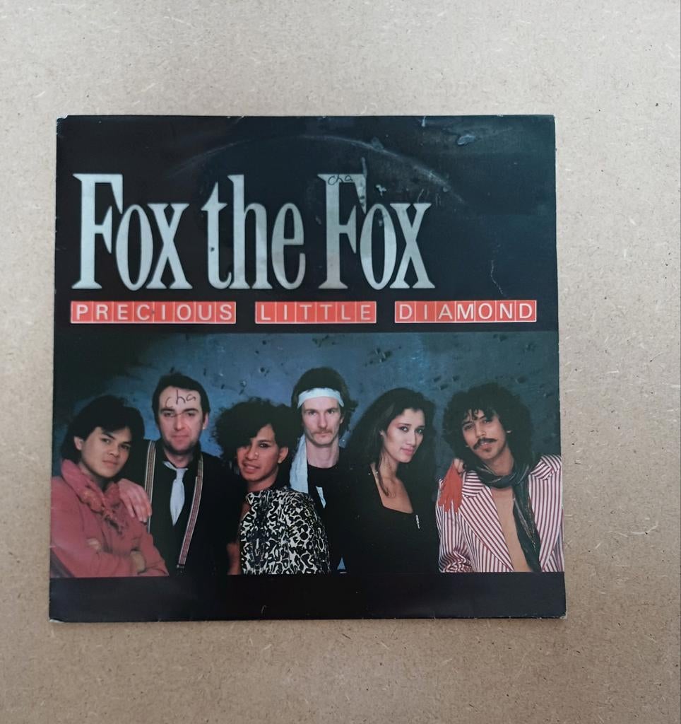 Fox The Fox - Gereserveerd, Cd's en Dvd's, Vinyl Singles, Gebruikt, Beschermende buitenhoes, Single, 1980 - 1989, Pop, 7 inch