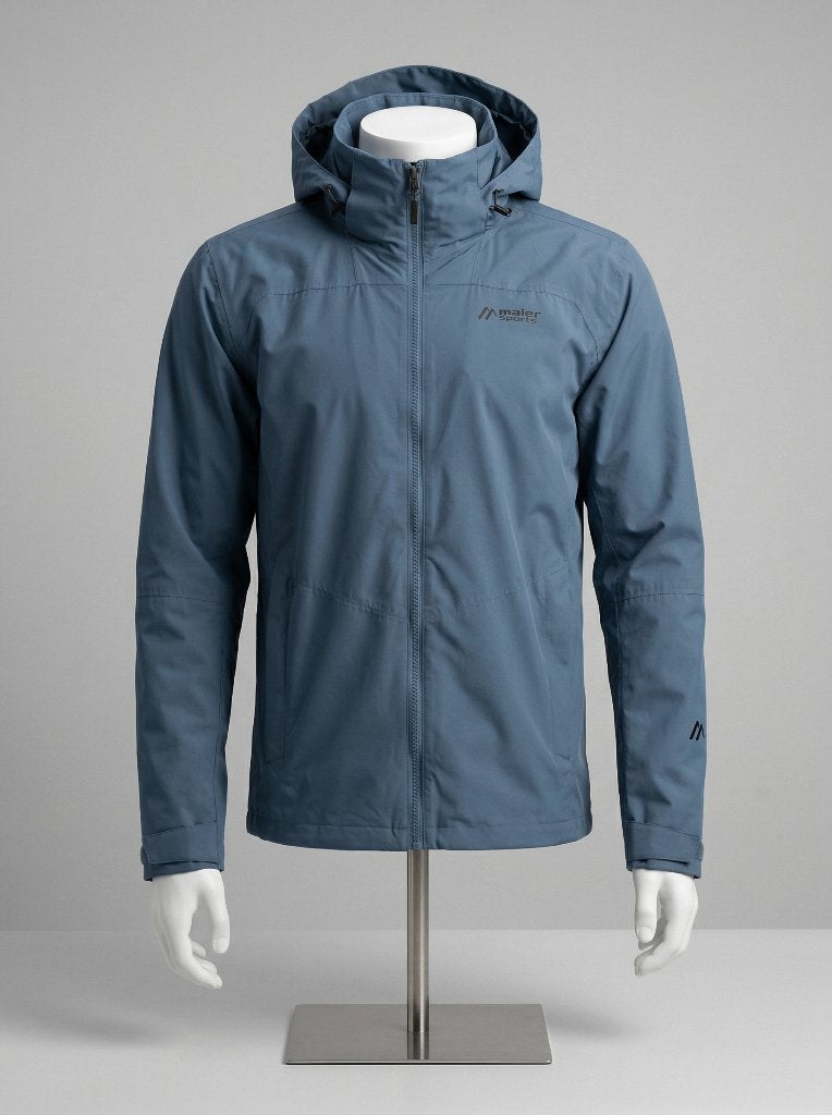 M / 48 Outdoorjas Windjack Wandeljas Trekkingjas Sportjack, Blauw, Ophalen of Verzenden, Maier Sports, Maat 56/58 (XL)