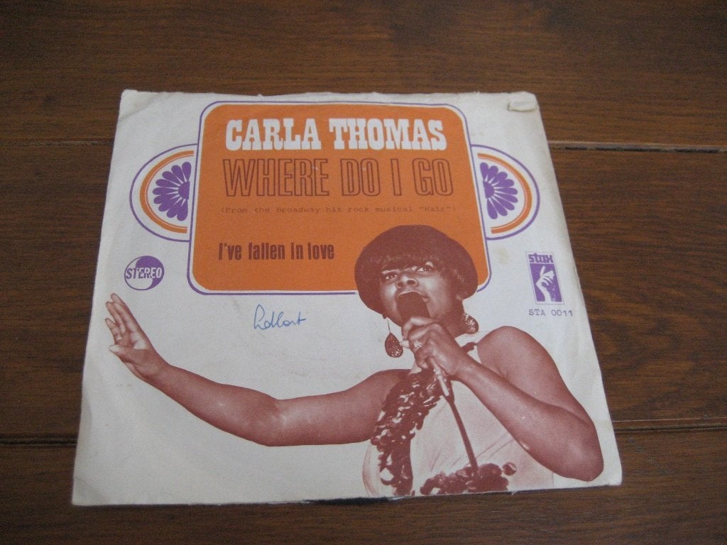 60s soul carla thomas, Gebruikt, 7 inch, Soul, Fotohoes