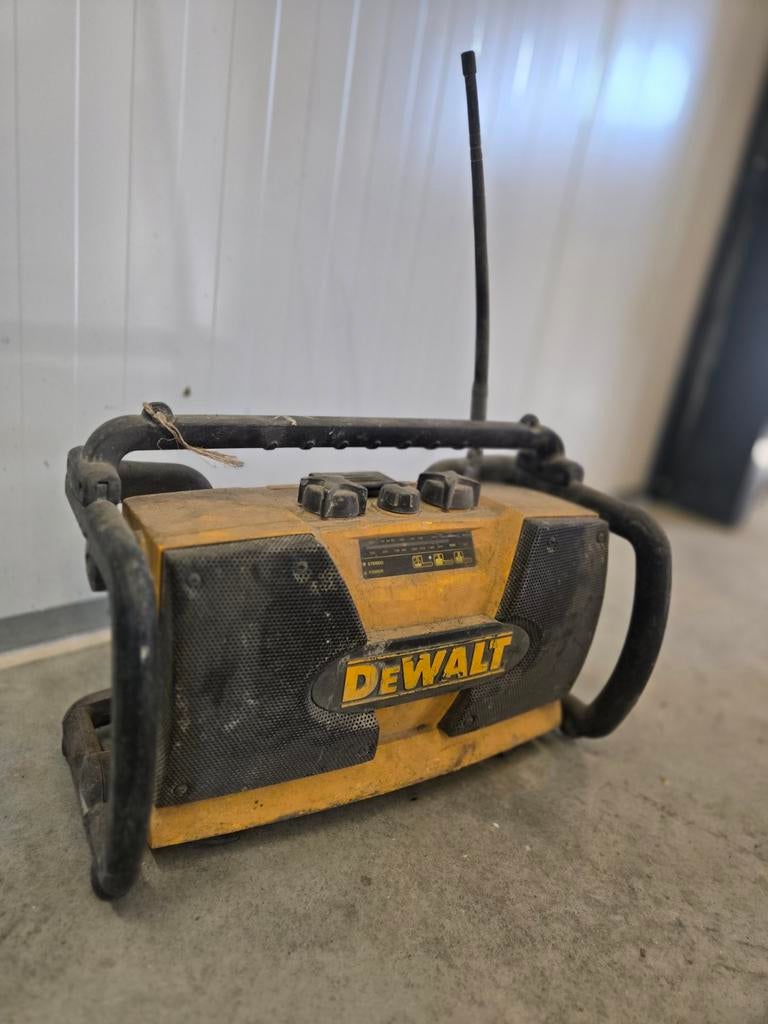 DeWalt bouwradio, Ophalen of Verzenden, Bouwradio