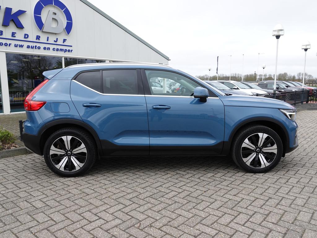 Volvo XC40 1.5 T4 Plug-in hybrid Ultimate Bright VOL LEER |, Auto's, Blauw, Bedrijf, Hybride Elektrisch/Benzine, 3 cilinders