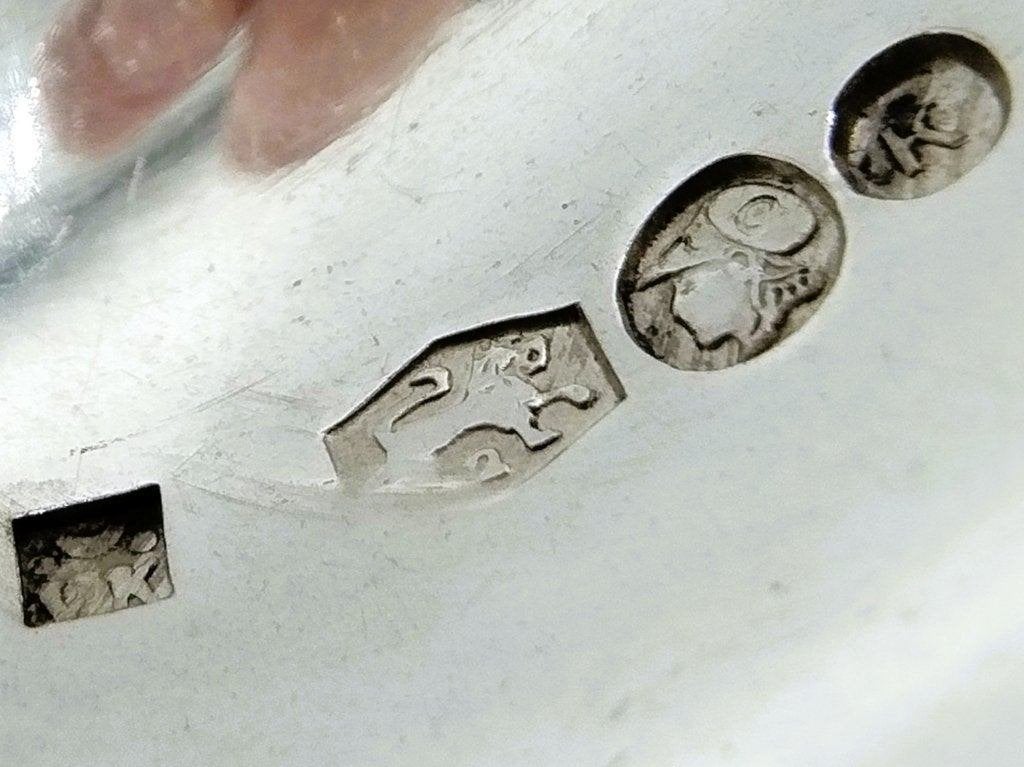 Zilveren klontjestang, van Kempen & Zn, Voorschoten, 1920, Antiek en Kunst, Verzenden