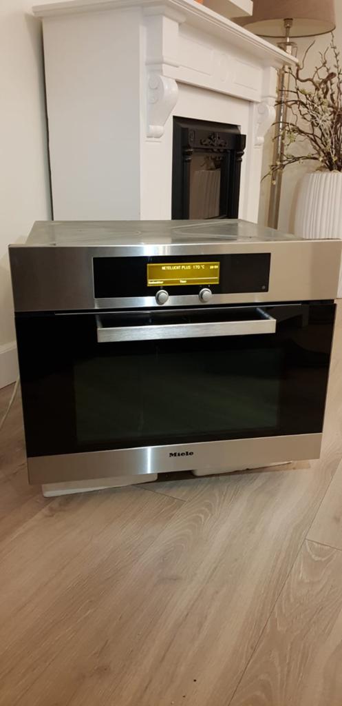 Hele luxe miele combi oven magnetron, Witgoed en Apparatuur, Magnetrons, Ophalen, Combimagnetron, Crisp, 60 cm of meer
