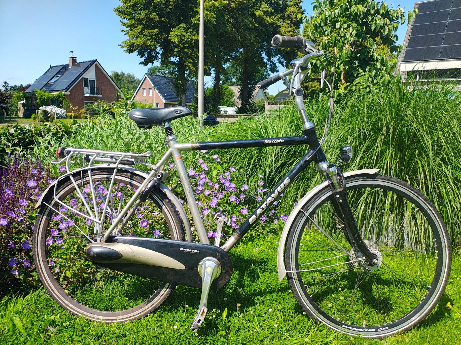Batavus herenfiets 57 cm, Fietsen en Brommers, Ophalen, Gebruikt, Versnellingen, Batavus