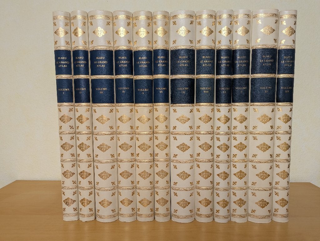 Joan Blaeu - Le Grand Atlas (12 dln), Boeken, Atlassen en Landkaarten, Ophalen, Overige atlassen, Voor 1800, Diverse auteurs