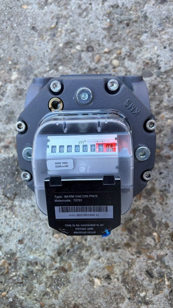 Pietro Fiorentini G40 DN50 rotorgasmeter, Ophalen, Nieuw