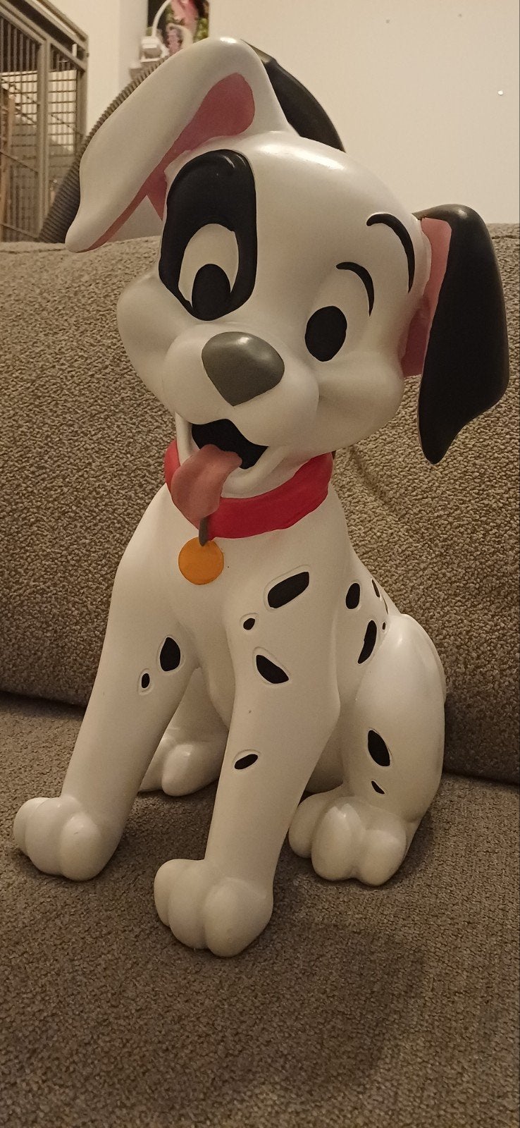 Disney beeld Lucky 101 Dalmatiërs, Ophalen, Overige figuren, Zo goed als nieuw, Beeldje of Figuurtje