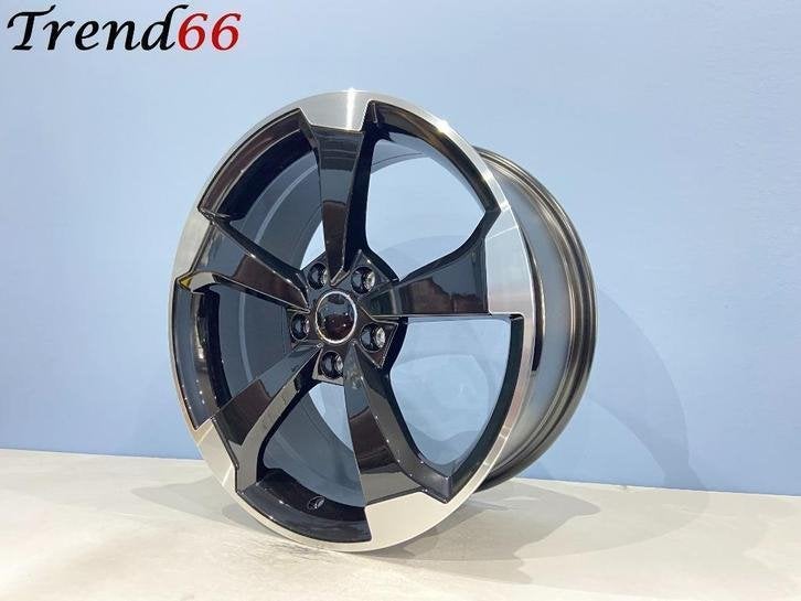 5x112 18'' RS Rotor Look Velgen Audi A3 A4 Q2 Vw Caddy Golf7, Niet ingevuld, 18 inch, Velg(en), Niet ingevuld