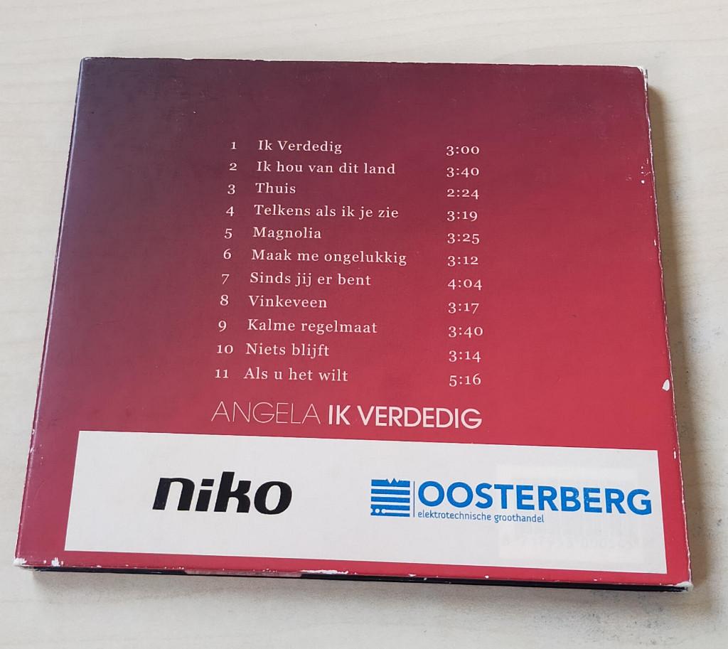 Angela Groothuizen - Ik Verdedig CD 2011, Cd's en Dvd's, Ophalen of Verzenden, Gebruikt, Levenslied of Smartlap