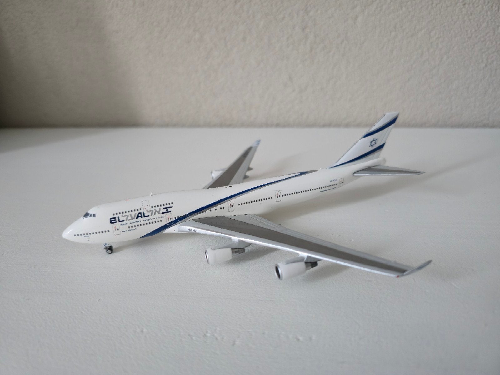 Gemeni EL AL 1: 400 Nieuw in doos Boeing 747 last Flght, Ophalen, Nieuw, Schaalmodel