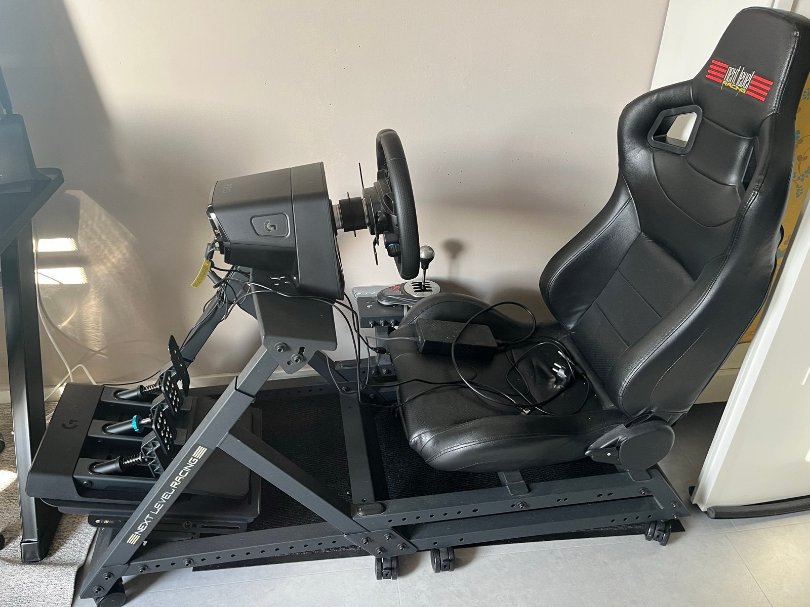 PC Logitech G Pro Racing Wheel & Next Level Racing GT TRACK, Ophalen, Racestuur, Zo goed als nieuw, PC
