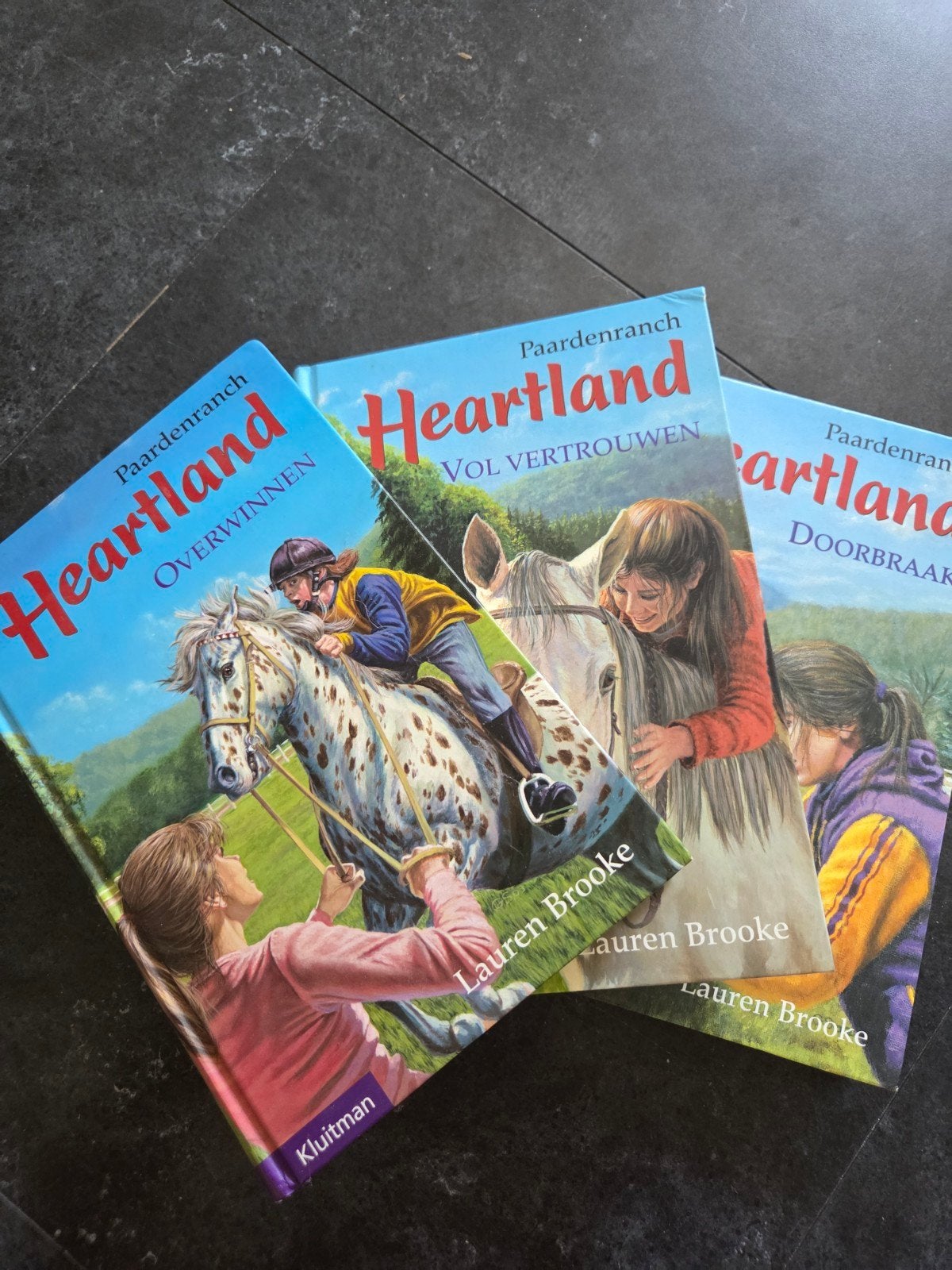 3 paardenboeken Heartland, Boeken, Ophalen of Verzenden, Zo goed als nieuw, Lauren Brooke