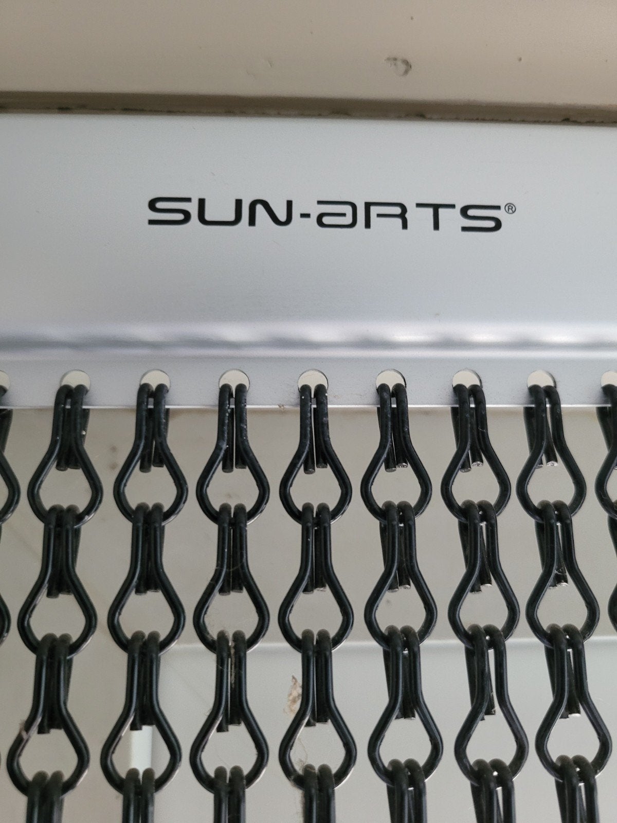 Sun arts Vliegengordijn/ hor 90/205 metalen haakjes zwart, 80 tot 100 cm, Ophalen of Verzenden, Buitendeur, Metaal