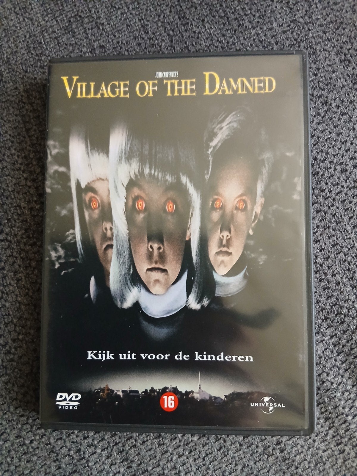 Village of the Damned DVD - John Carpenter Horror, Vanaf 16 jaar, Ophalen, Gebruikt, Overige genres