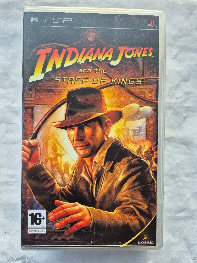 INDIANA JONES and the staff of kings, Gebruikt, 1 speler, Racen en Vliegen, Ophalen of Verzenden