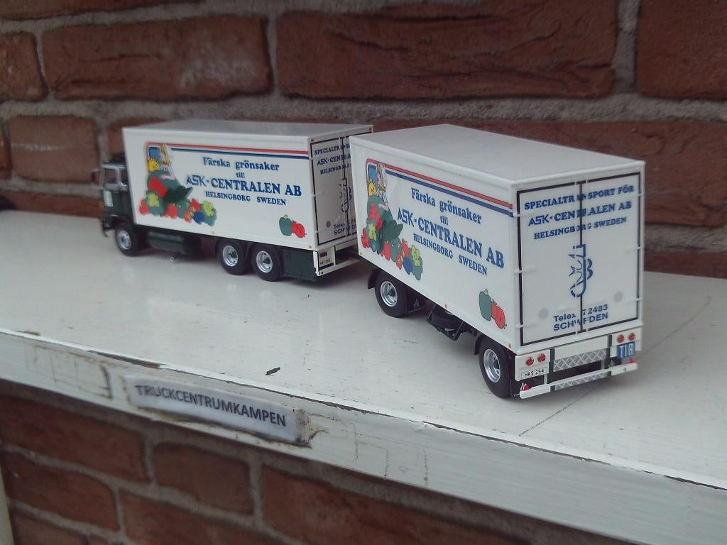 Tekno  Volvo  F89  van  Borje  Jonsson  Akeri  AB., Hobby en Vrije tijd, Modelauto's | 1:50, Ophalen of Verzenden, Nieuw, Bus of Vrachtwagen