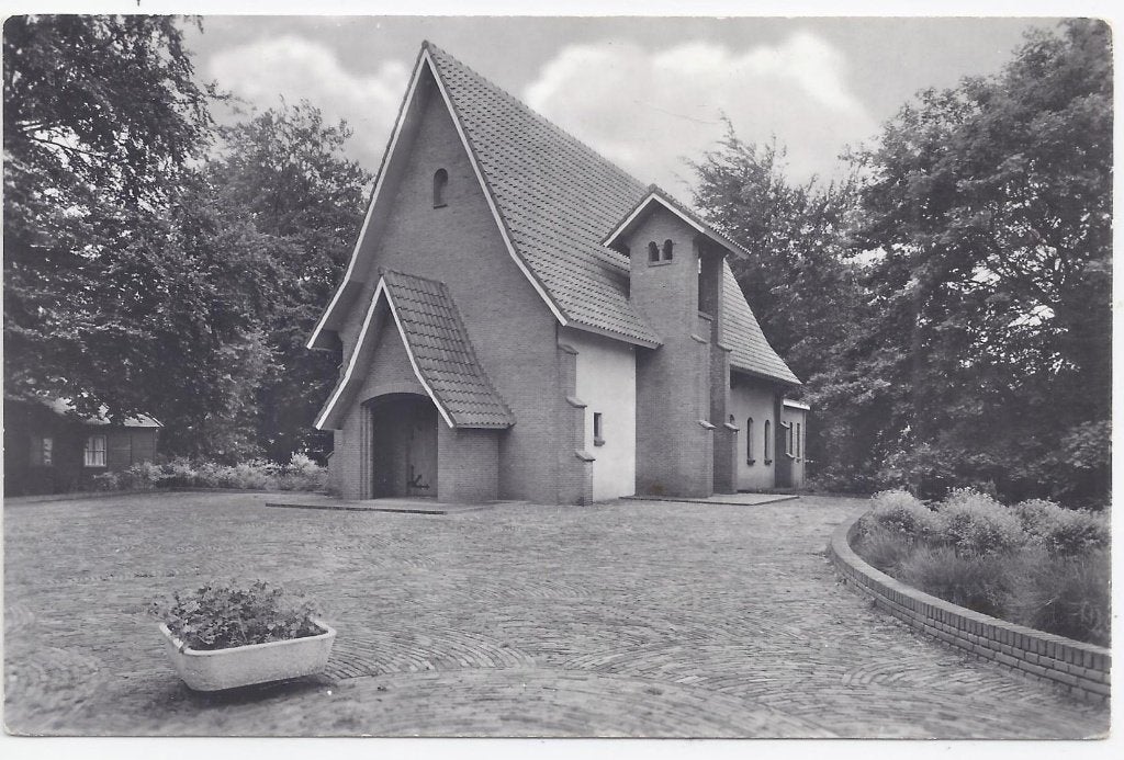 Warnsveld Kapel Graffel  Ansichtkaart uit 1970  ( B461, Ophalen of Verzenden, 1960 tot 1980, Gelopen