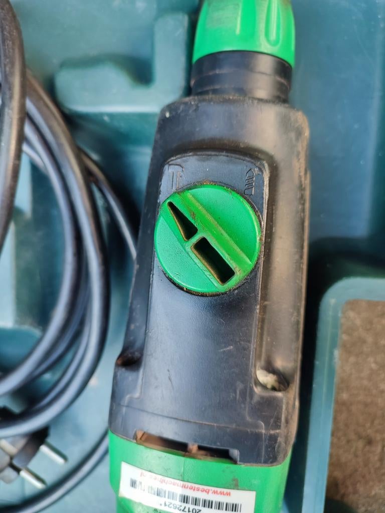 Klopboormachine - Hitachi DH22VB, Boor- en/of Breekhamer, Ophalen of Verzenden, Klopboormechanisme, Gebruikt