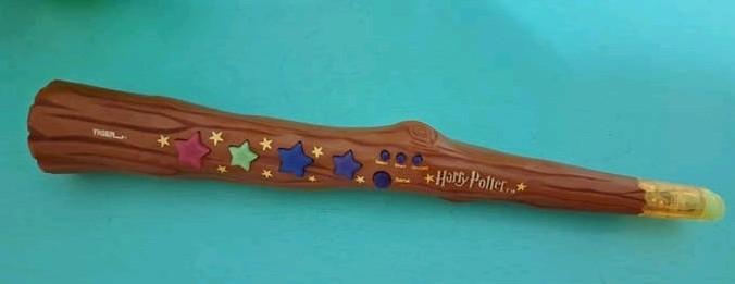 Harry Potter interactieve toverstaf 2001 zgan, Ophalen of Verzenden, Zo goed als nieuw, Spel