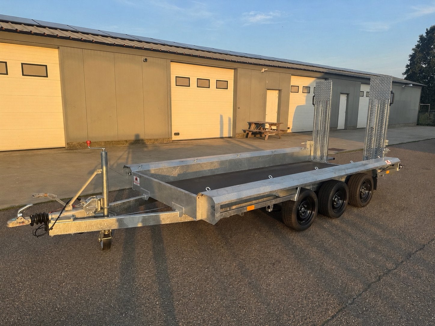 Gloednieuwe Vlemmix Transporter Bladgeveerd 1500 x 4000 mm, Ophalen, Nieuw