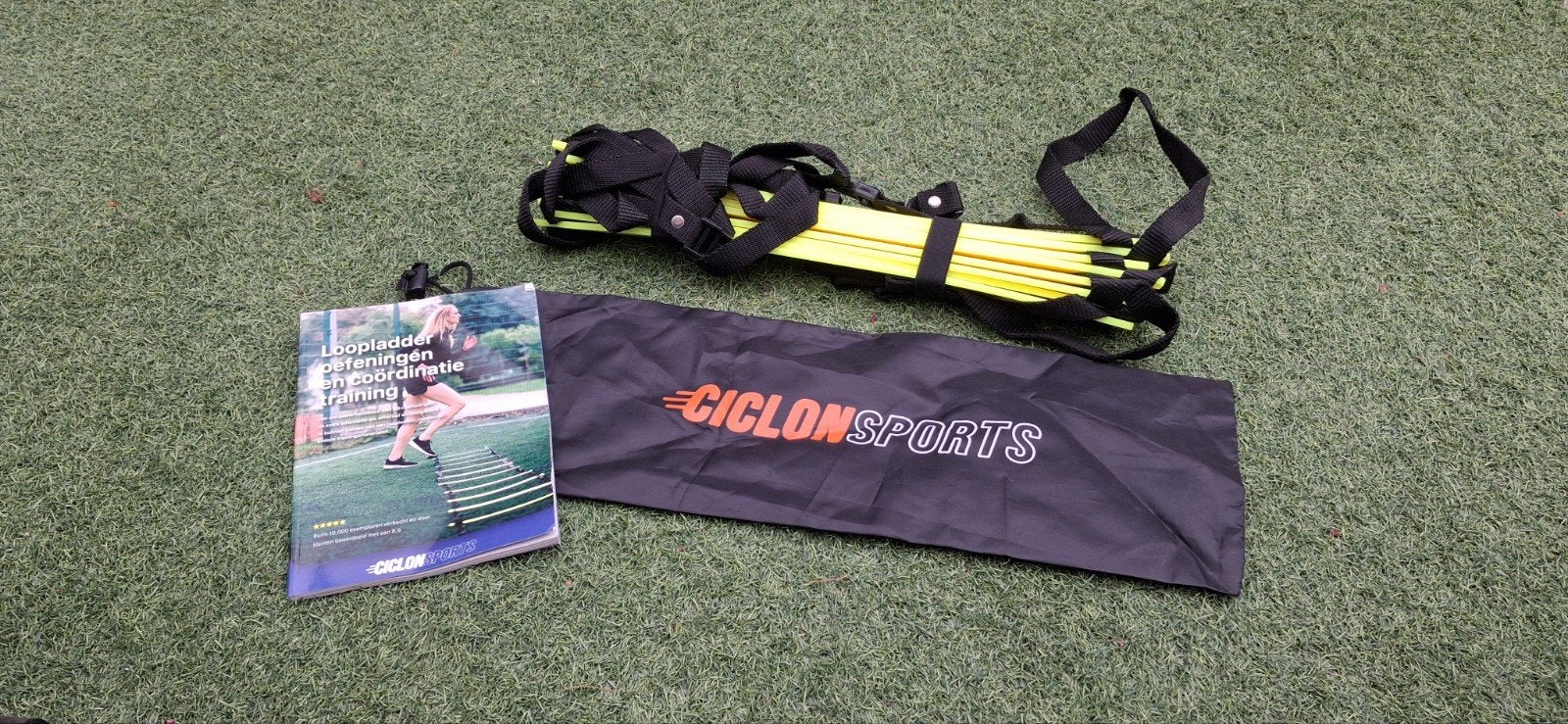 Loopladder en coördinatie training set - Ciclonsports, Ophalen, Zo goed als nieuw