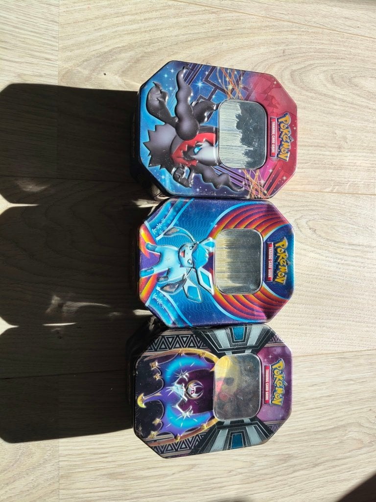 Vintage Pokemon Bulk Kaarten [2014-2017] incl mapjes en tins, Ophalen of Verzenden, Gebruikt, Meerdere kaarten, Foil