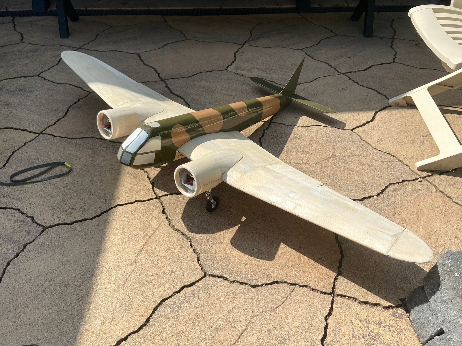 Bristol Blenheim RC Vliegtuig, Hobby en Vrije tijd, Ophalen, Zo goed als nieuw