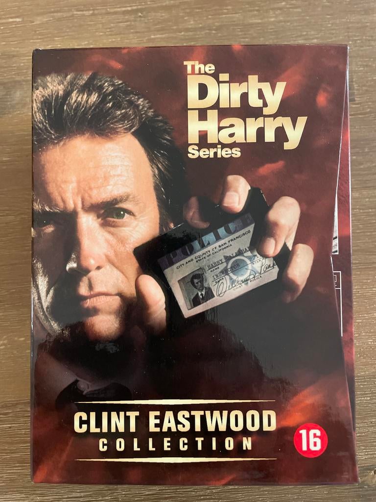 The Dirty Harry Series - Clint Eastwood Collection DVD Boxse, Vanaf 16 jaar, Ophalen of Verzenden, Gebruikt, Actiethriller