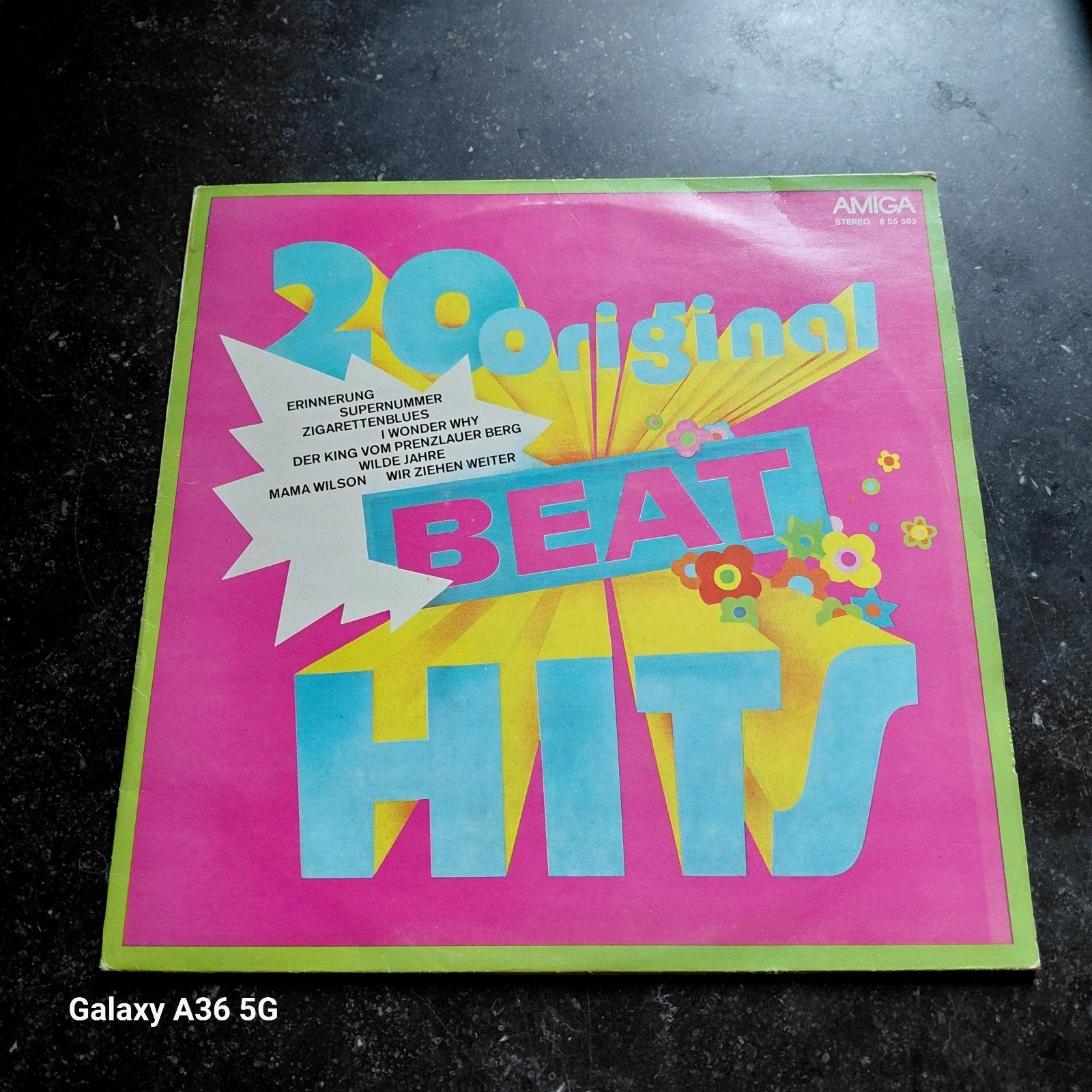 20 Original Beat Hits - AMIGA LP Vinyl, Ophalen of Verzenden, Gebruikt