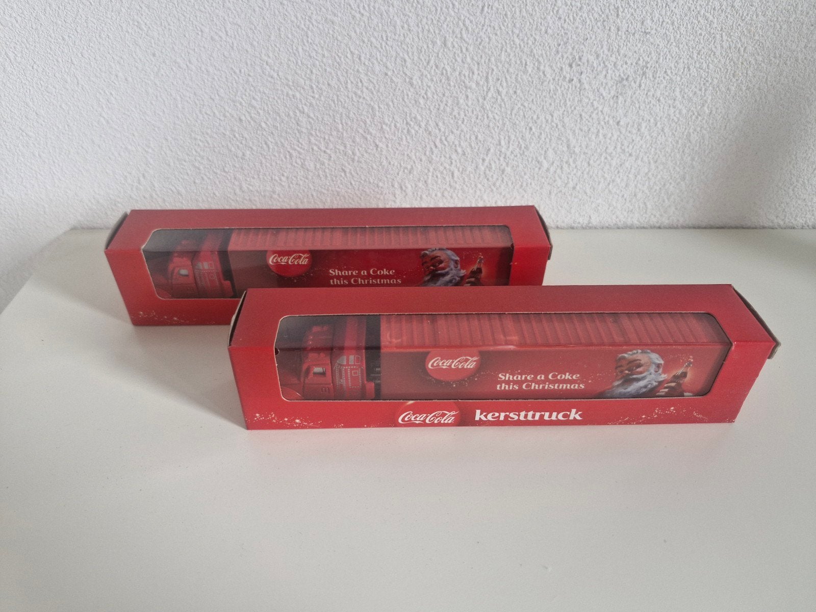 Coca-Cola Kersttrucks - Set van 2, Ophalen, Nieuw, Overige typen