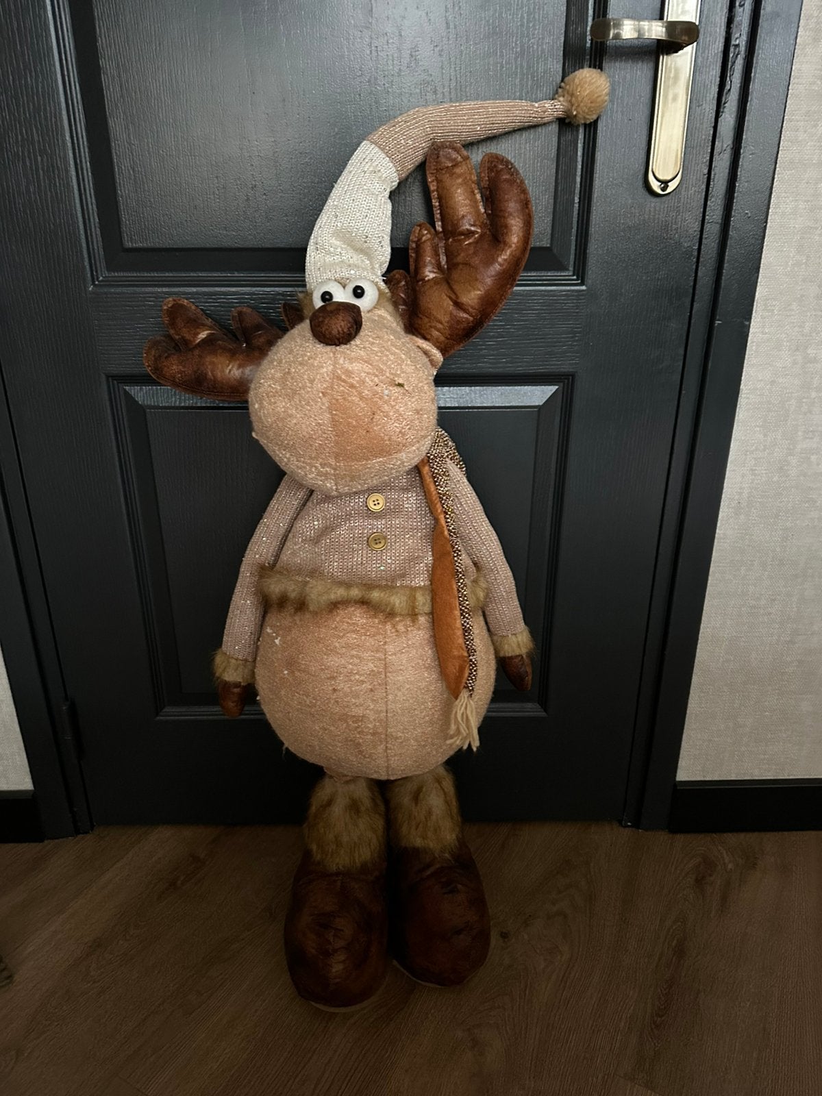 Super mooie kerst eland, Ophalen
