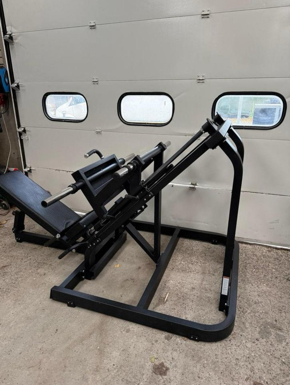 45 degree plate loaded legpress / beinpresse / legs, Sport en Fitness, Fitnessmaterialen, Ophalen, Benen, Gebruikt, -